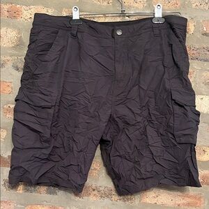 REI Charcoal Cargo Athletic Shorts